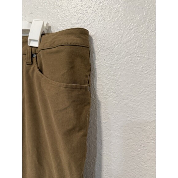 Lululemon Men’s ABC Pants 36 Brown Slim Fit Casual Chino Style - Picture 5 of 6
